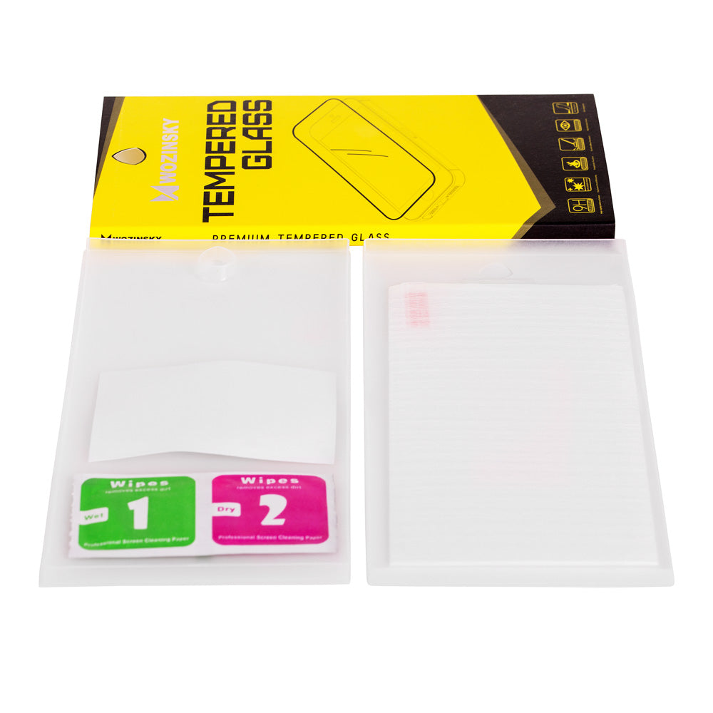 Zaštitna folija za ekran WZK za Apple iPhone 11 Pro / XS / X, Kaljeno staklo, Full Glue, Crna