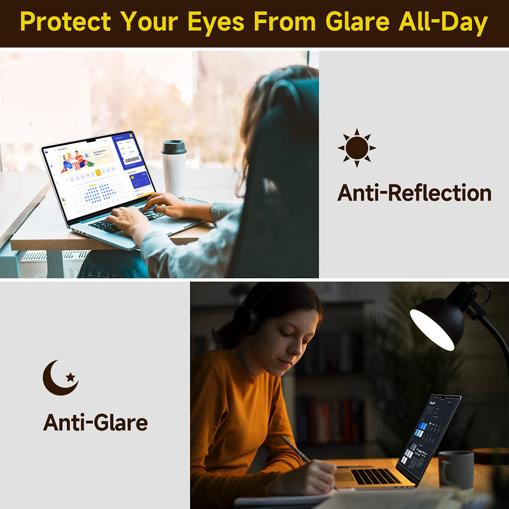 Folija za zaštitu ekrana mat protiv plavog svjetla Techsuit VisionProX za Apple MacBook Air M3 13inch (2024), Plastika