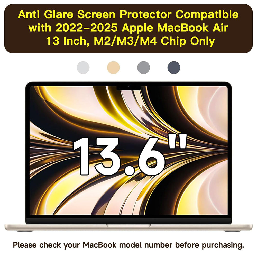 Folija za zaštitu ekrana mat protiv plavog svjetla Techsuit VisionProX za Apple MacBook Air M3 13inch (2024), Plastika