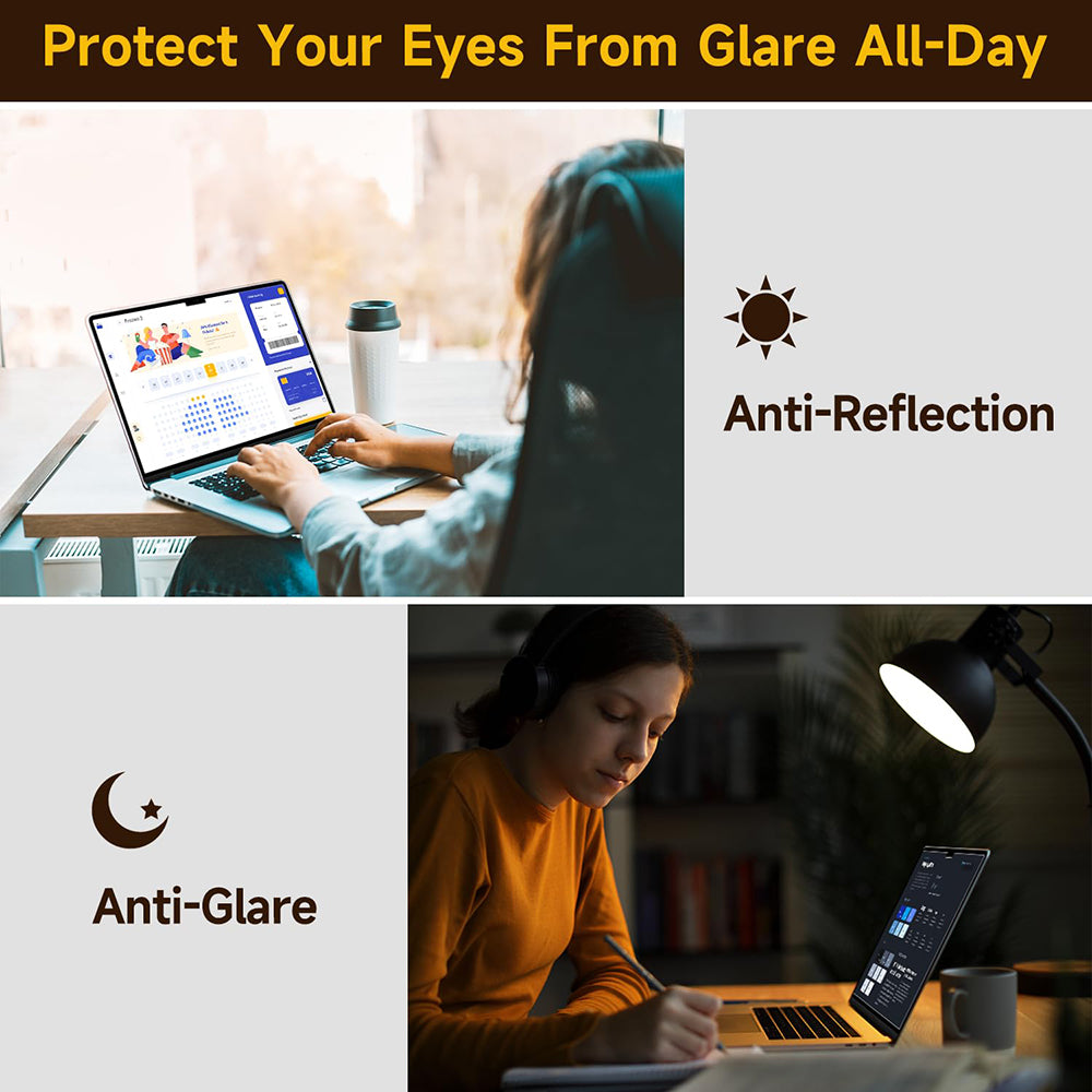 Mat folija za zaštitu ekrana Anti Blue Light Techsuit VisionProX za Apple MacBook Air M3 15inch (2024) / Air M2 15inch (2023), Plastika