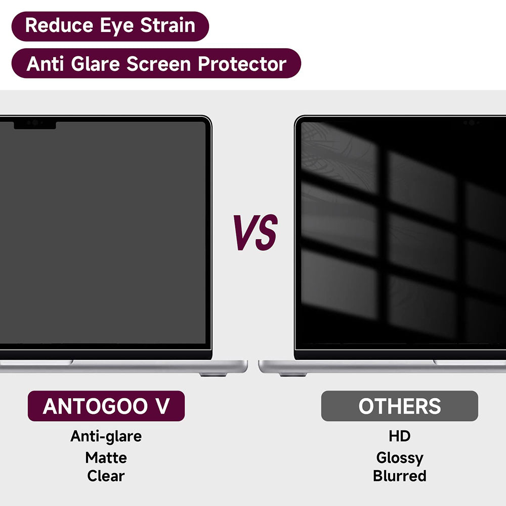 Zaštitna folija za ekran mat protiv plavog svjetla Techsuit VisionProX za Apple MacBook Pro 16inch (2024), Plastika
