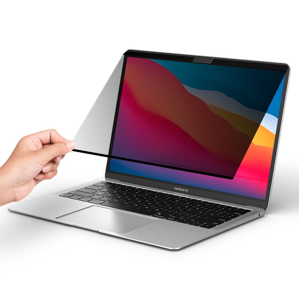 Zaštitna folija za privatnost Spigen Safe View Magnetic za Apple MacBook Air 13 inča (2026) / (2025) / (2024) / (2022), Plastika AFL06253