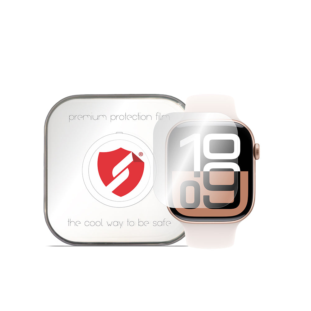 Zaštitna folija Smart Protection Premium Classic za Apple Watch Series 10 42mm, Set 4 komada, Plastika