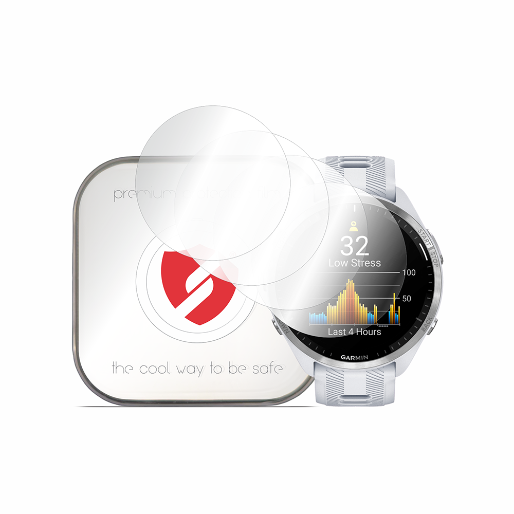 Zaštitna folija Smart Protection Premium Classic za Garmin Forerunner 965, Set od 4 komada, Plastika