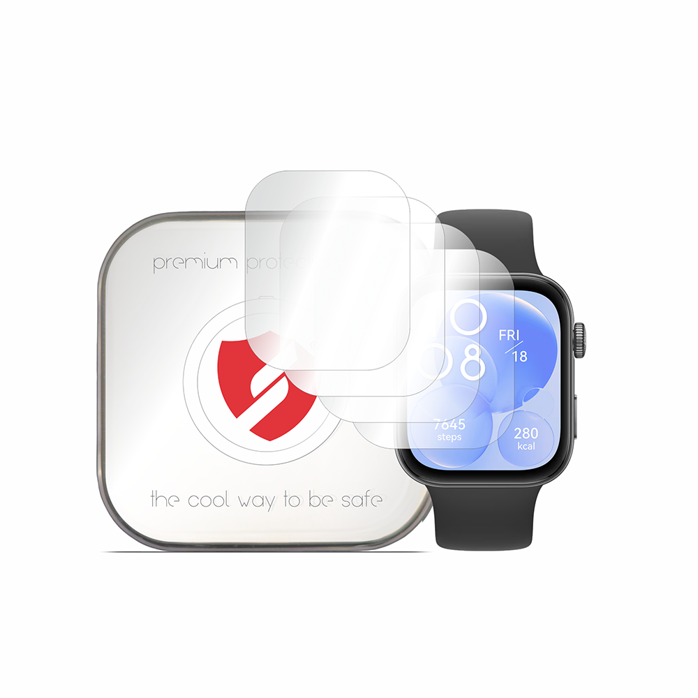 Zaštitna folija Smart Protection Premium Classic za Huawei Watch Fit 4 / Fit 3, Set 4 komada, Plastika