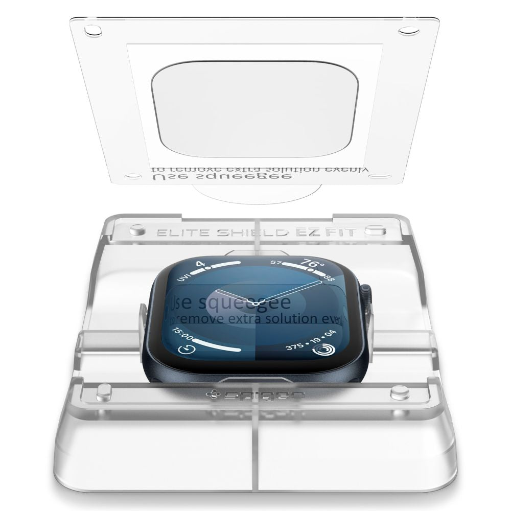 Folija zaštite Spigen Elite Shield EZ FIT za Apple Watch 46mm Series, Set od 2 komada, Plastika AFL08579
