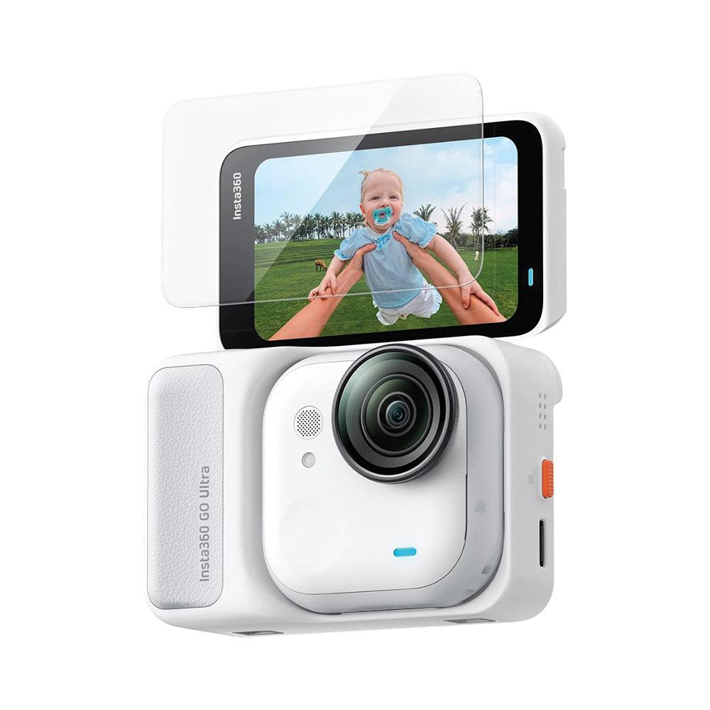 Zaštitna folija za ekran Spigen GlastR Slim za Insta360 Go Ultra, Kaljeno staklo, Set od 2 komada AGL11171