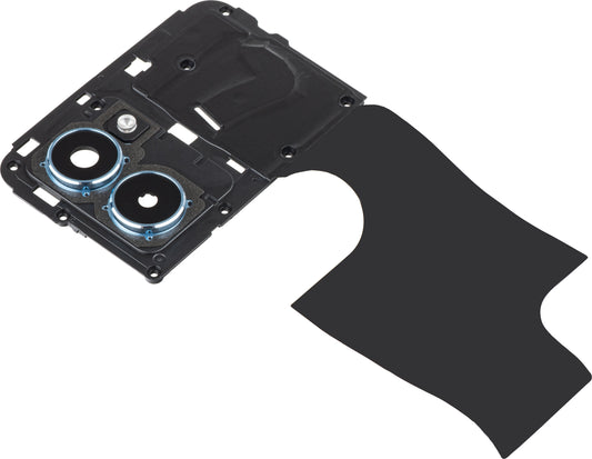 Staklo stražnje kamere - Blitz - Unutarnji okvir HMD Pulse Pro, s okvirom, Srebrno, Service Pack 286954408