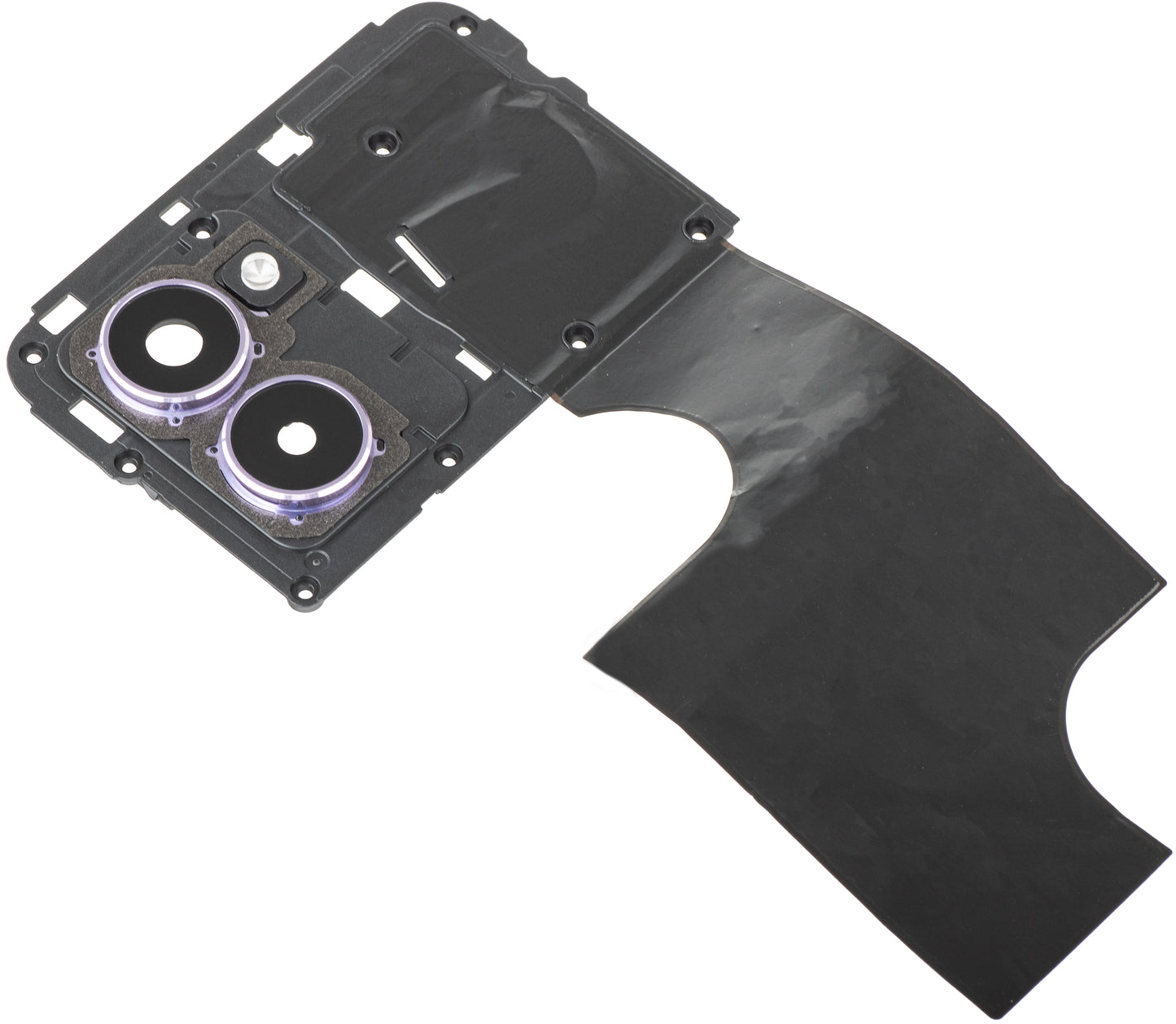 Staklo stražnje kamere - Blitz - Unutarnji okvir HMD Pulse Pro, s okvirom, Ljubičasta (Twilight Purple), Service Pack 286954429