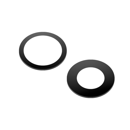 Stražnje staklo kamere Apple iPhone 13 mini / 13, Wide + UltraWide, Crno