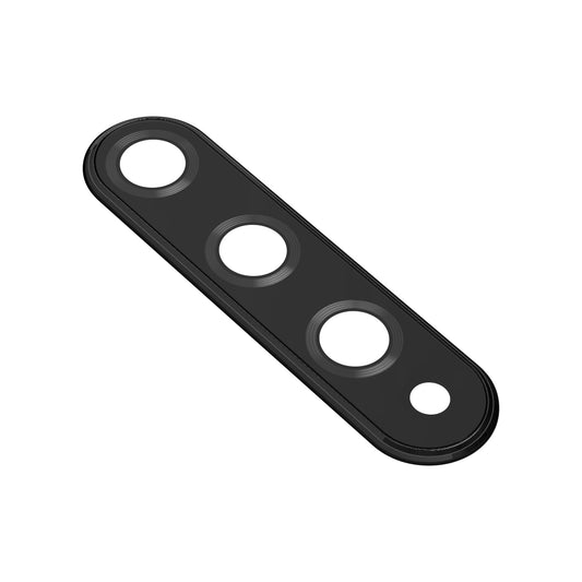 Stražnje staklo kamere Huawei Nova 5T, s okvirom, crno