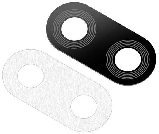 Stražnje Staklo Kamere za Huawei P20 Lite, Crno