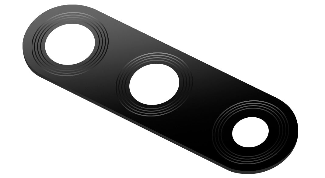 Staklo stražnje kamere Huawei P30 lite, crno