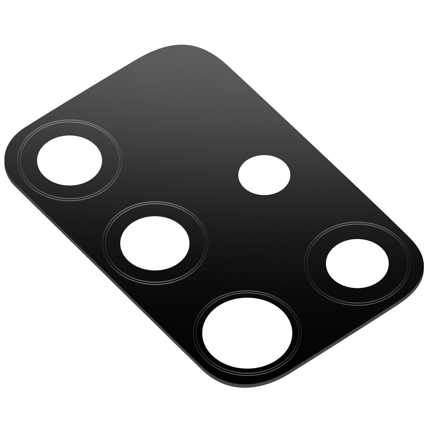 Staklo Stražnje Kamere Samsung Galaxy A71 A715, Crno, Service Pack GH64-07655A