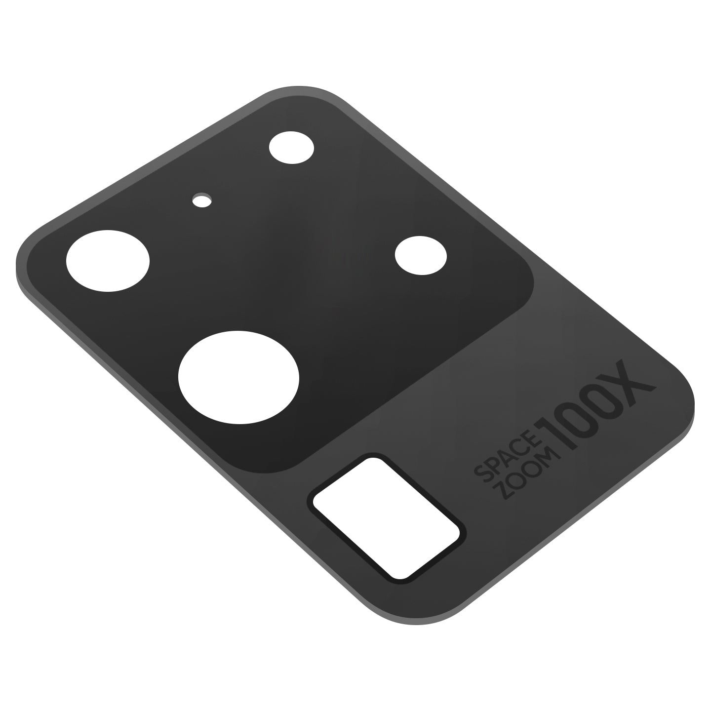 Stražnje staklo kamere Samsung Galaxy S20 Ultra 5G G988 / S20 Ultra G988, Crno