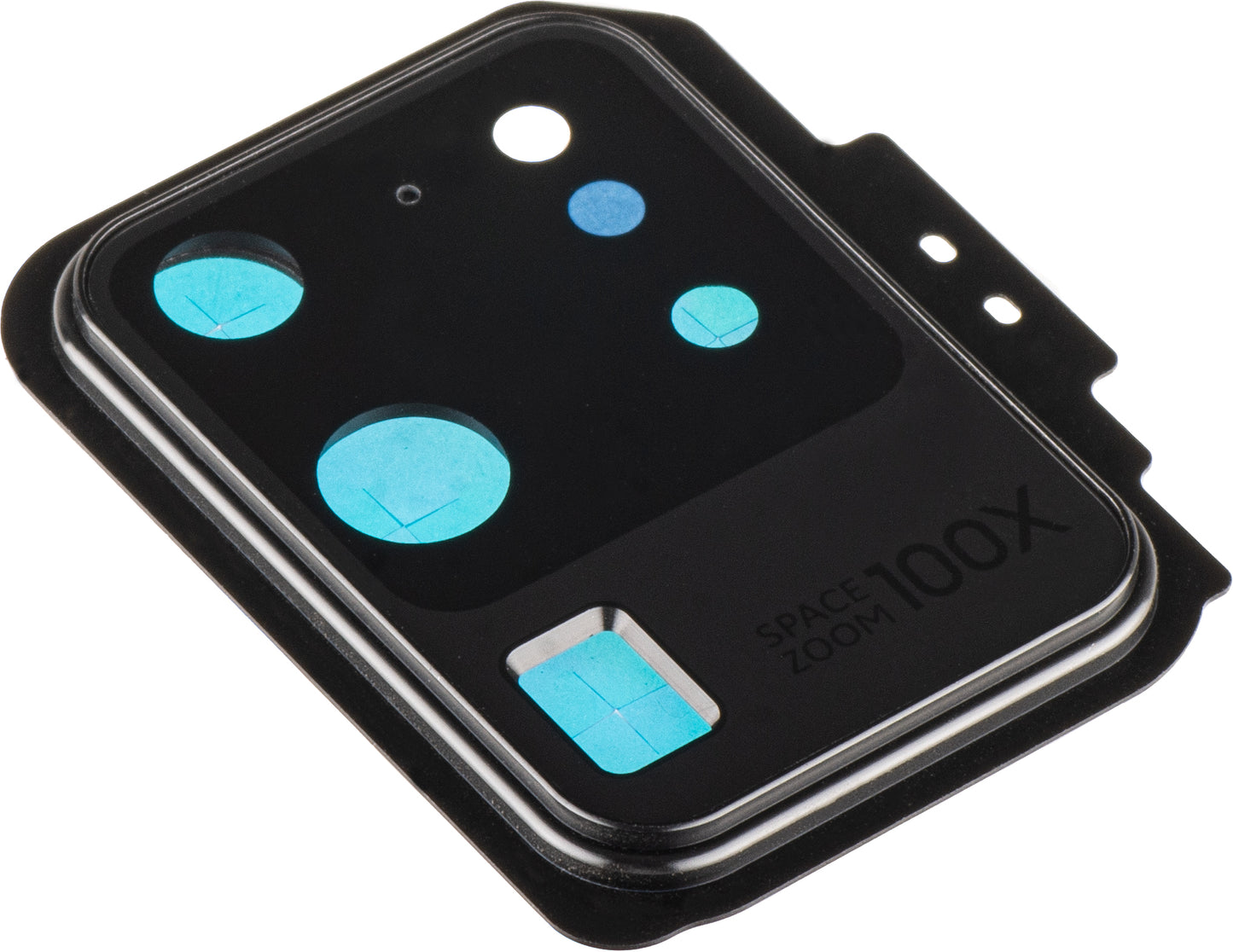 Staklo Kamere Stražnje Samsung Galaxy S20 Ultra 5G G988 / S20 Ultra G988, s Okvirom, Crno