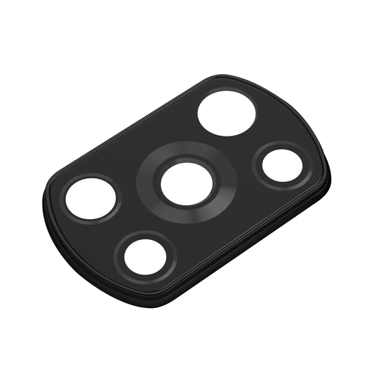 Staklo Stražnje Kamere Xiaomi Poco X3 NFC / X3, s Okvirom, Crno