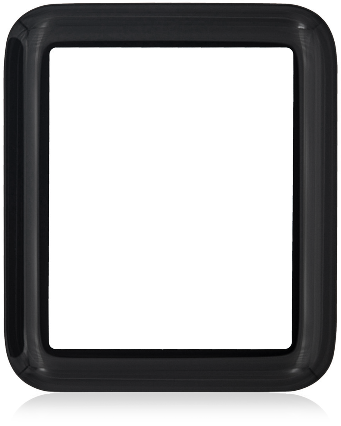 Staklo zaslona za Apple Watch Series 3 38mm / 2 38mm, Crno
