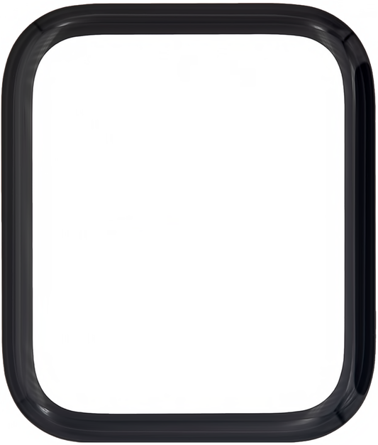 Staklo zaslona Apple Watch Series SE (2022) 40mm / SE (2020) 40mm / 6 40mm, crno