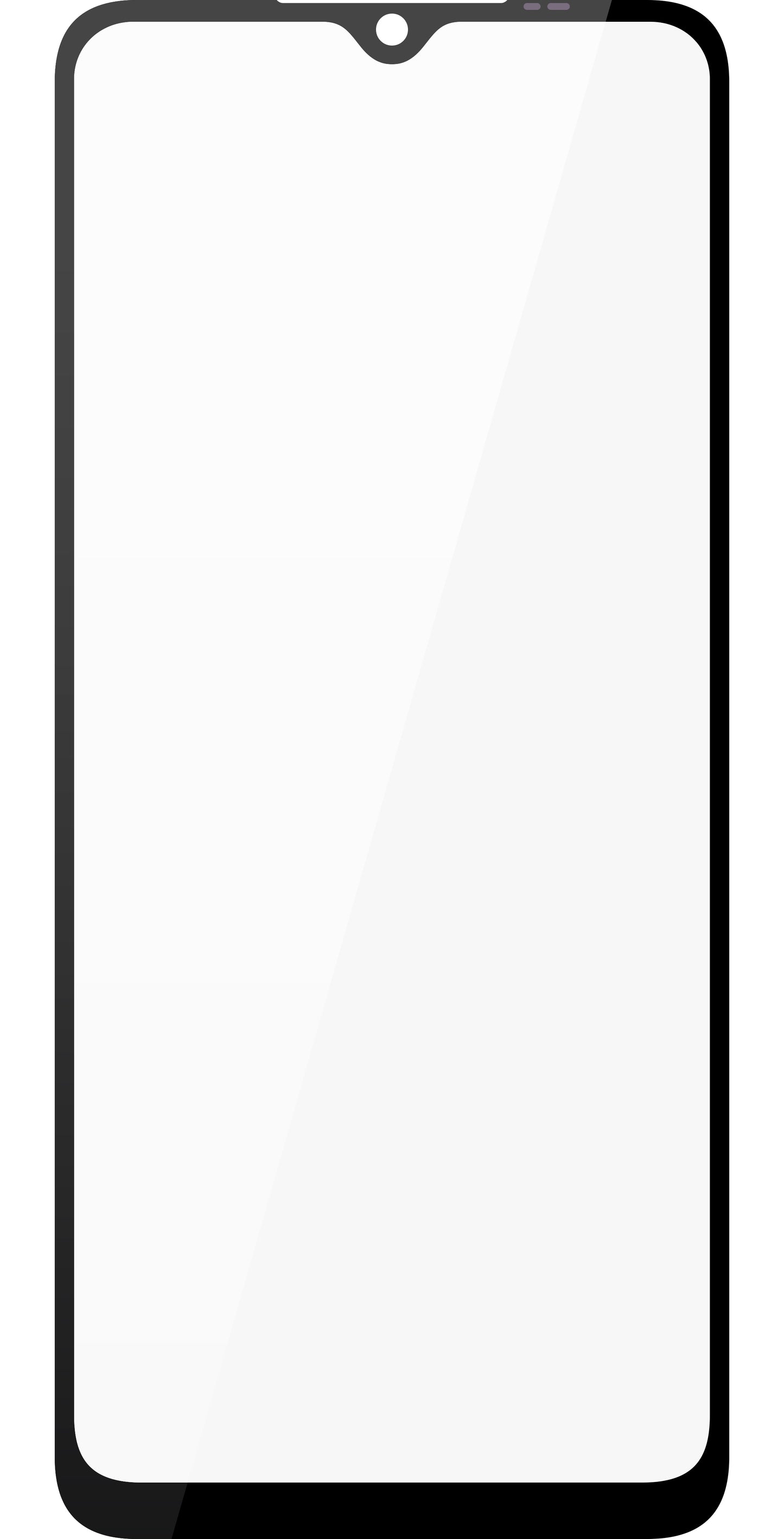 Staklo zaslona za Xiaomi Redmi 10C, Crno
