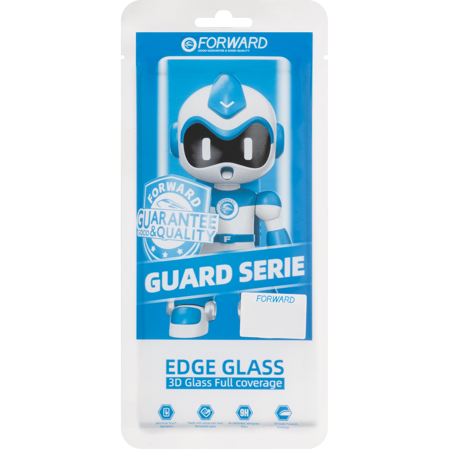 Staklo zaslona + Edge Glue / OCA Forward Guard za Honor 200 Pro, Crna