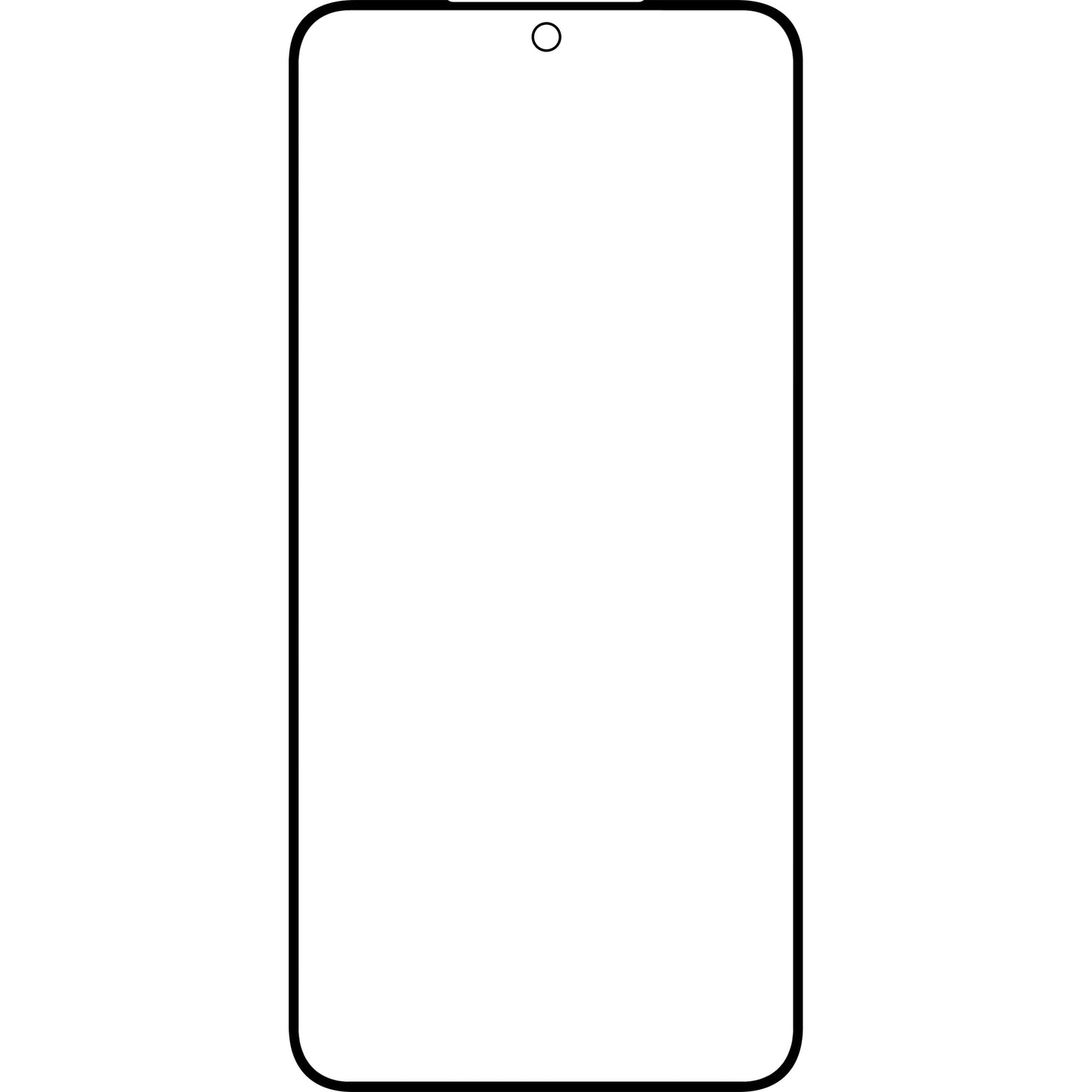 Staklo zaslona + OCA Forward Shield za Samsung Galaxy S24+ S926, Crna