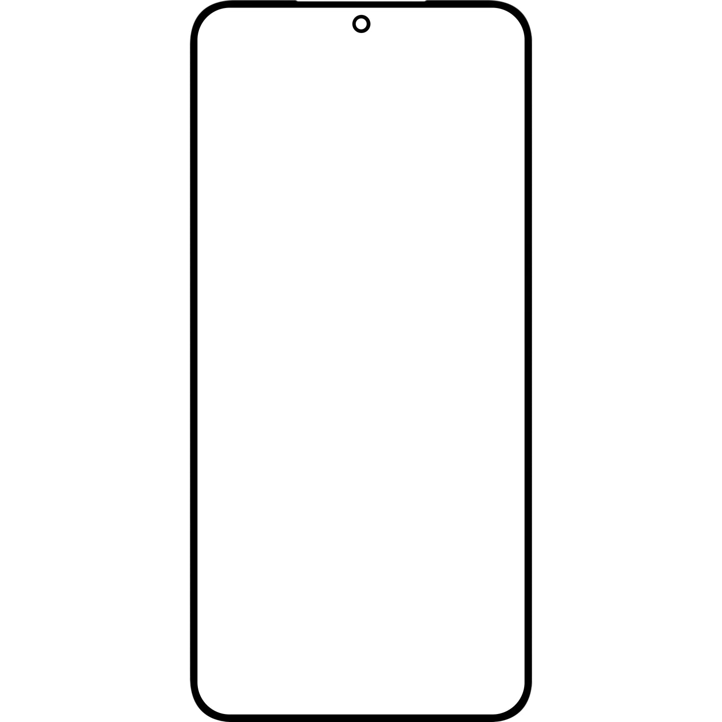 Staklo zaslona + OCA Forward Shield za Samsung Galaxy S24 S921, Crna