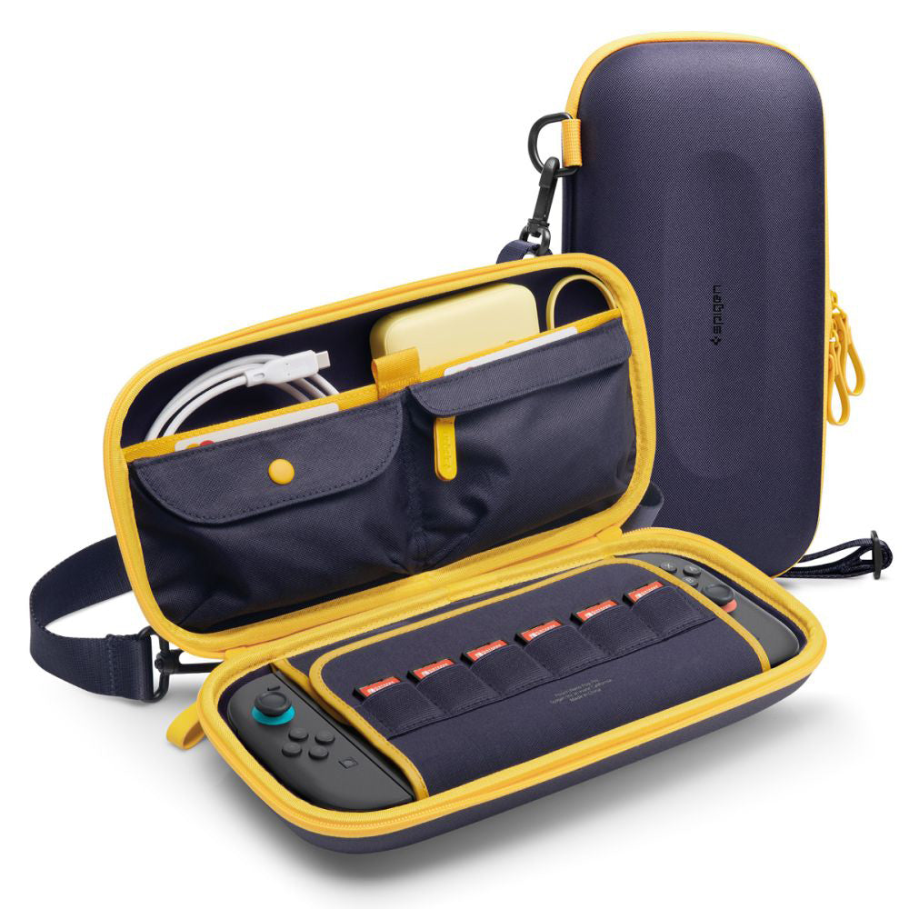 Torba za zaštitu Spigen Nano Pop Pro za Konzolu Nintendo Switch 2, Mornarsko plava AGP09565