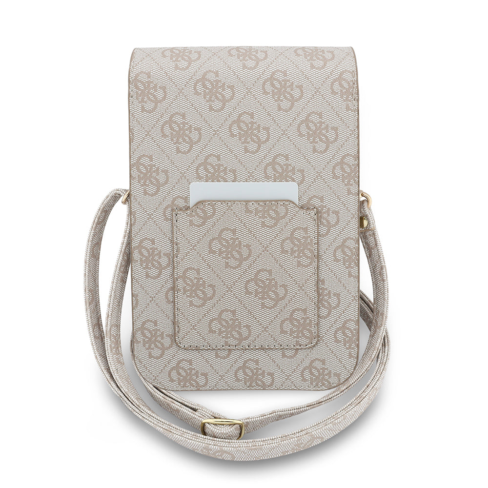 Univerzalna torbica za telefon, Guess, Fliptok Triangle 4G, Roza
