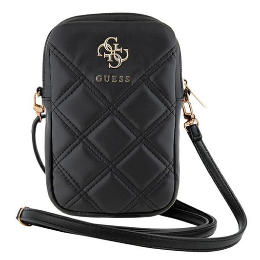 Univerzalna torba za telefon, Guess, Quilted 4G, Crna