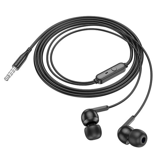 Handsfree 3.5mm HOCO M124, Crna