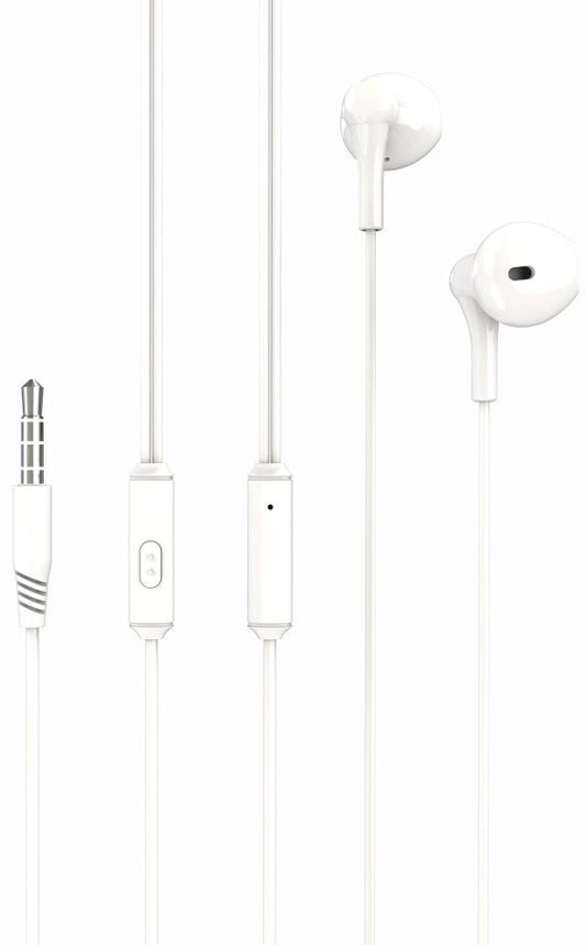 Handsfree 3.5mm XO Design EP39, Bijeli