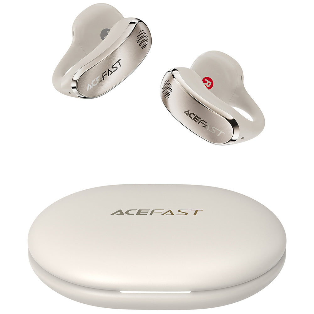Handsfree Bluetooth Acefast Aceclip Pro, TWS, Zlatni
