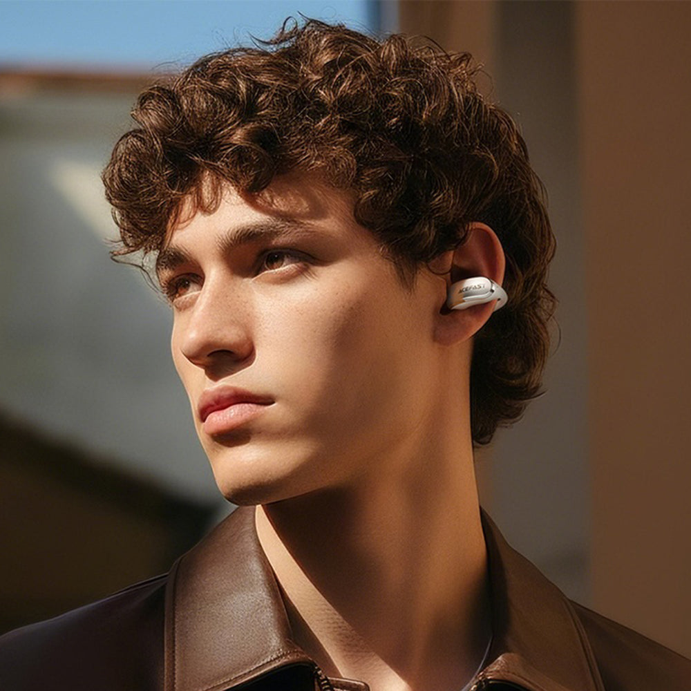 Handsfree Bluetooth Acefast Aceclip Pro, TWS, Crni