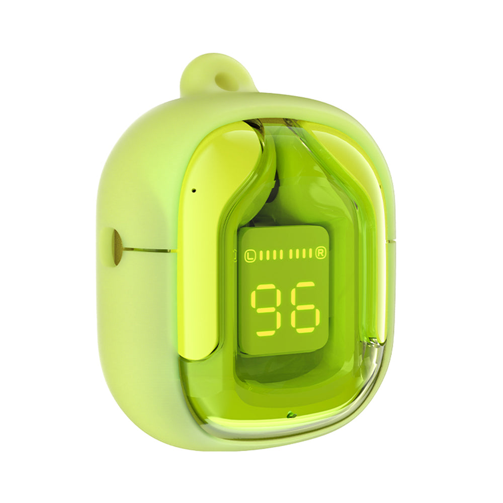 Handsfree Bluetooth Acefast T6, TWS, Zelena