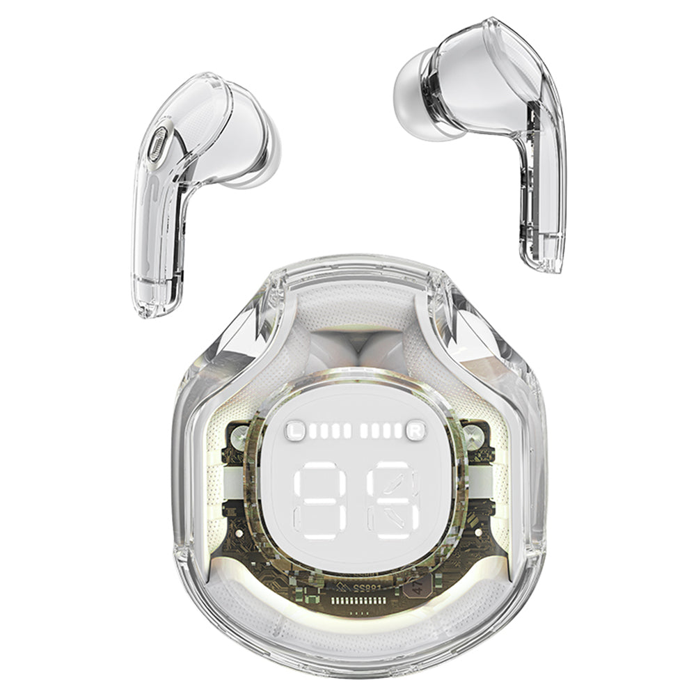 Handsfree Bluetooth Acefast T8, TWS, Bijela