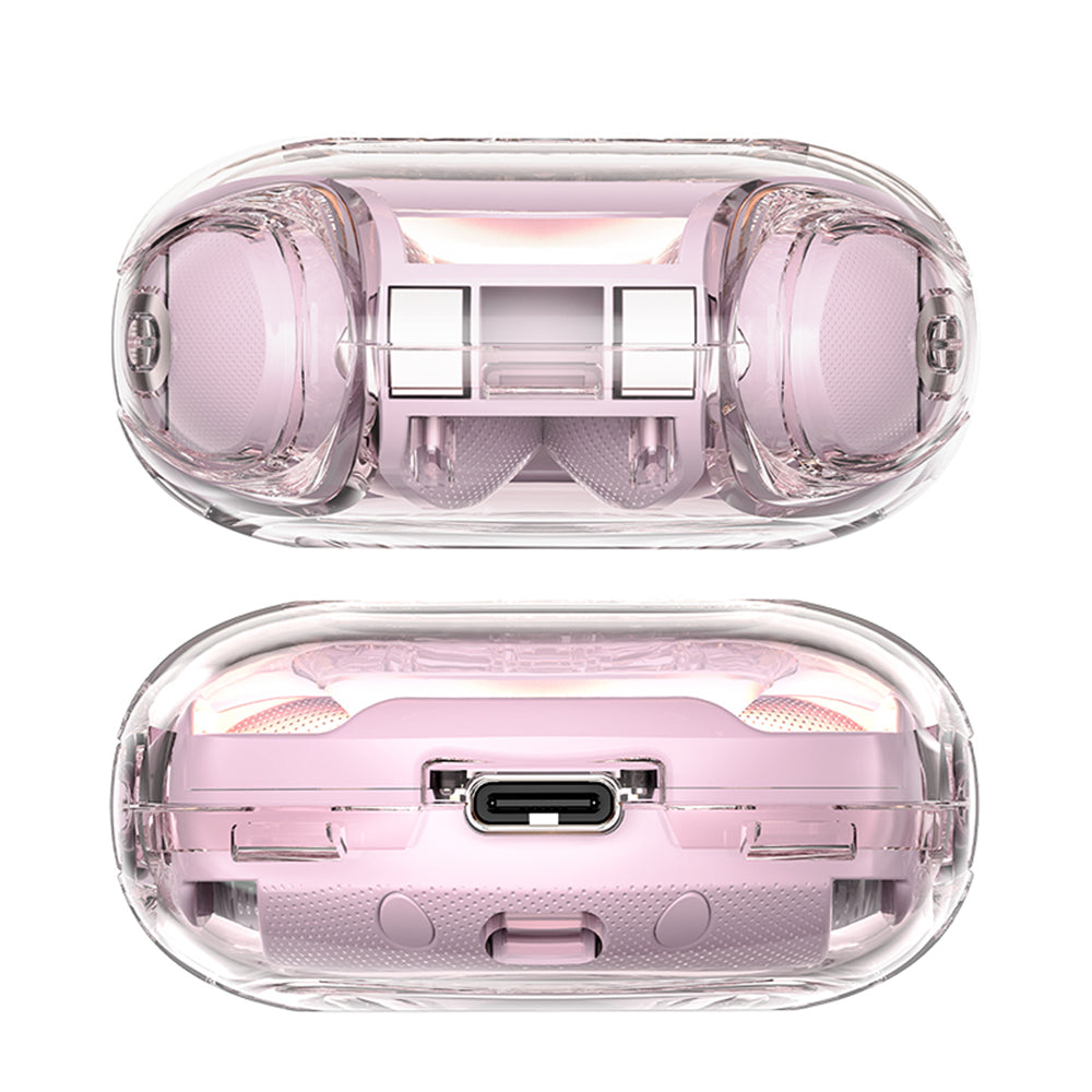 Handsfree Bluetooth Acefast T8, TWS, Ružičasta