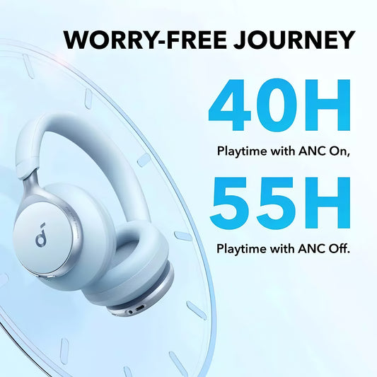 Handsfree Bluetooth Anker SoundCore Space On, Multipoint, A2DP, ANC, Plavi A3035G31