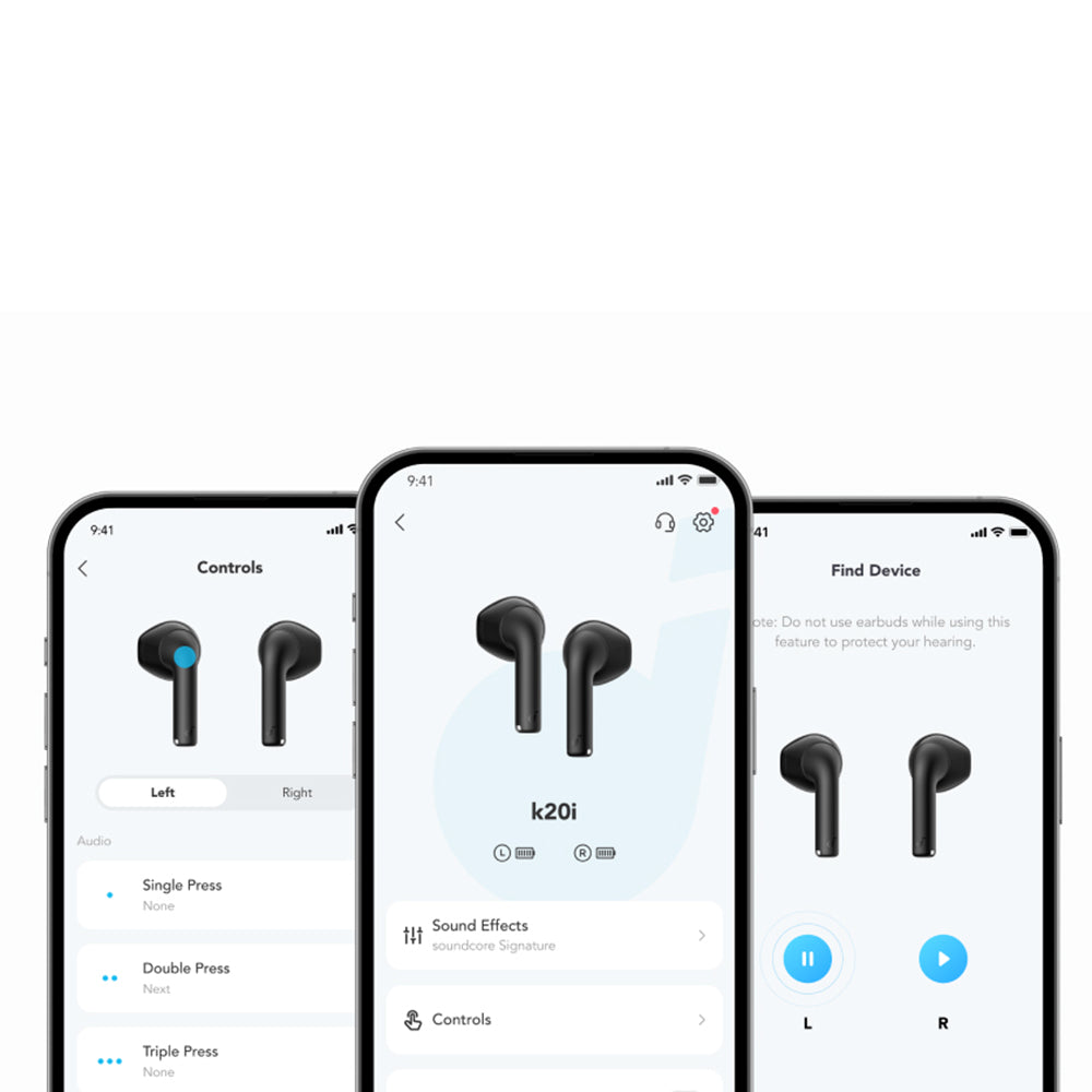 Handsfree Bluetooth Anker SoundCore K20i, TWS, Plava A3994G31