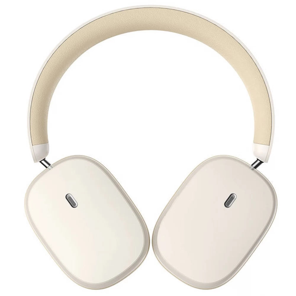 Handsfree Bluetooth Baseus Bowie H1, A2DP, ANC, Krem NGTW230202