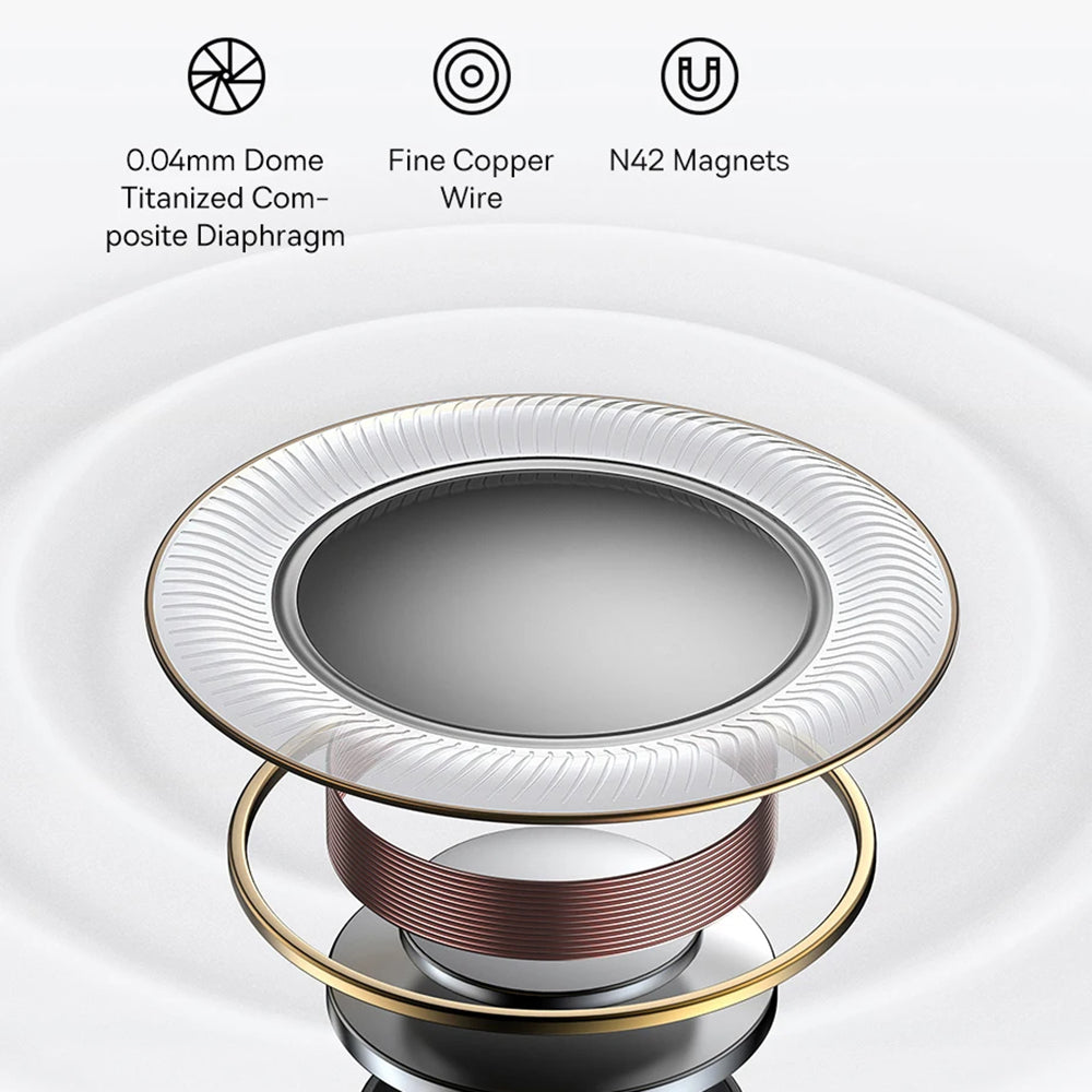 Handsfree Bluetooth Baseus Bowie M2, TWS, Bijeli A00024000221-Z1