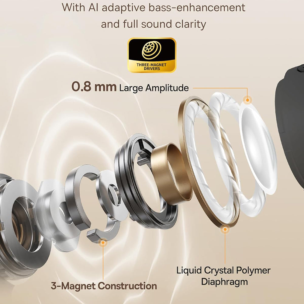 Handsfree Bluetooth Baseus Bowie MC1, TWS, Crni A00083501126-00