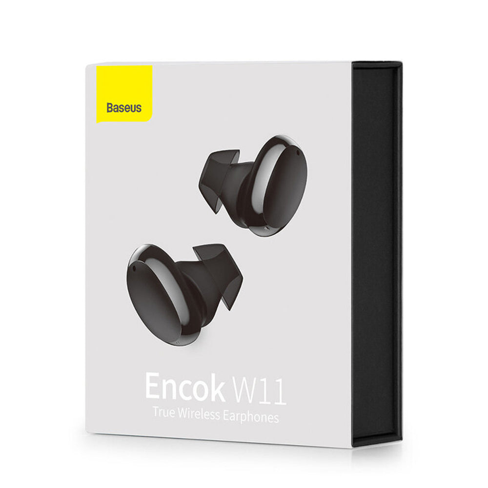 Handsfree Bluetooth Baseus Encok W11, TWS, Crni NGTW060001