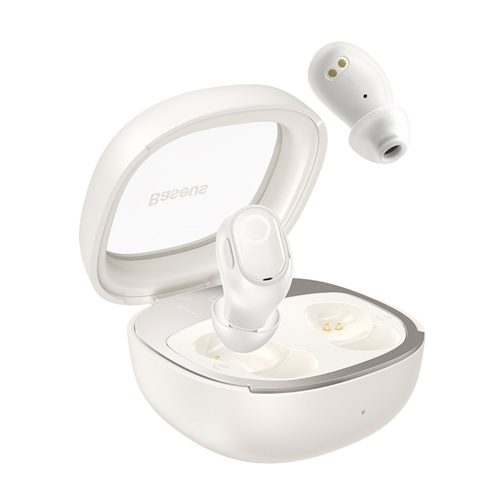 Handsfree Bluetooth Baseus WM02+, TWS, Bijeli NGTW370302