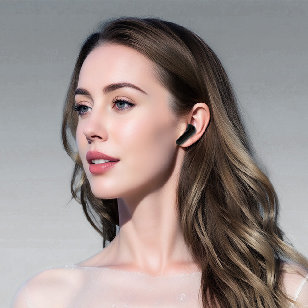 Handsfree Bluetooth Borofone FQ9 Peaceful, TWS, Crni