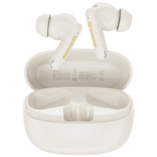 Handsfree Bluetooth Bugani Freebuds B20, TWS, ANC, Svijetlo Krem