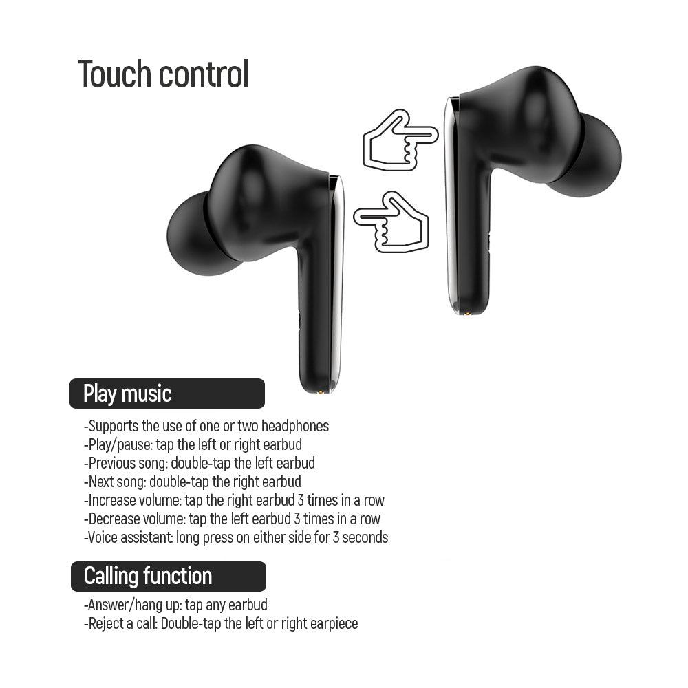 Handsfree Bluetooth ColorWay TWS3, TWS, Crna