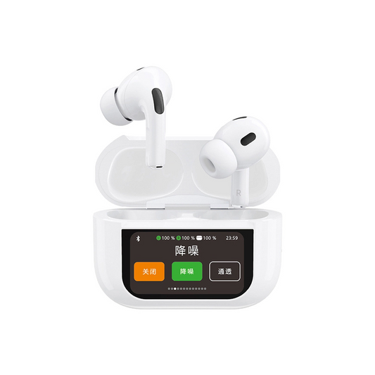 Handsfree Bluetooth Dudao U19 Display, TWS, Bijela, Obnovljeno