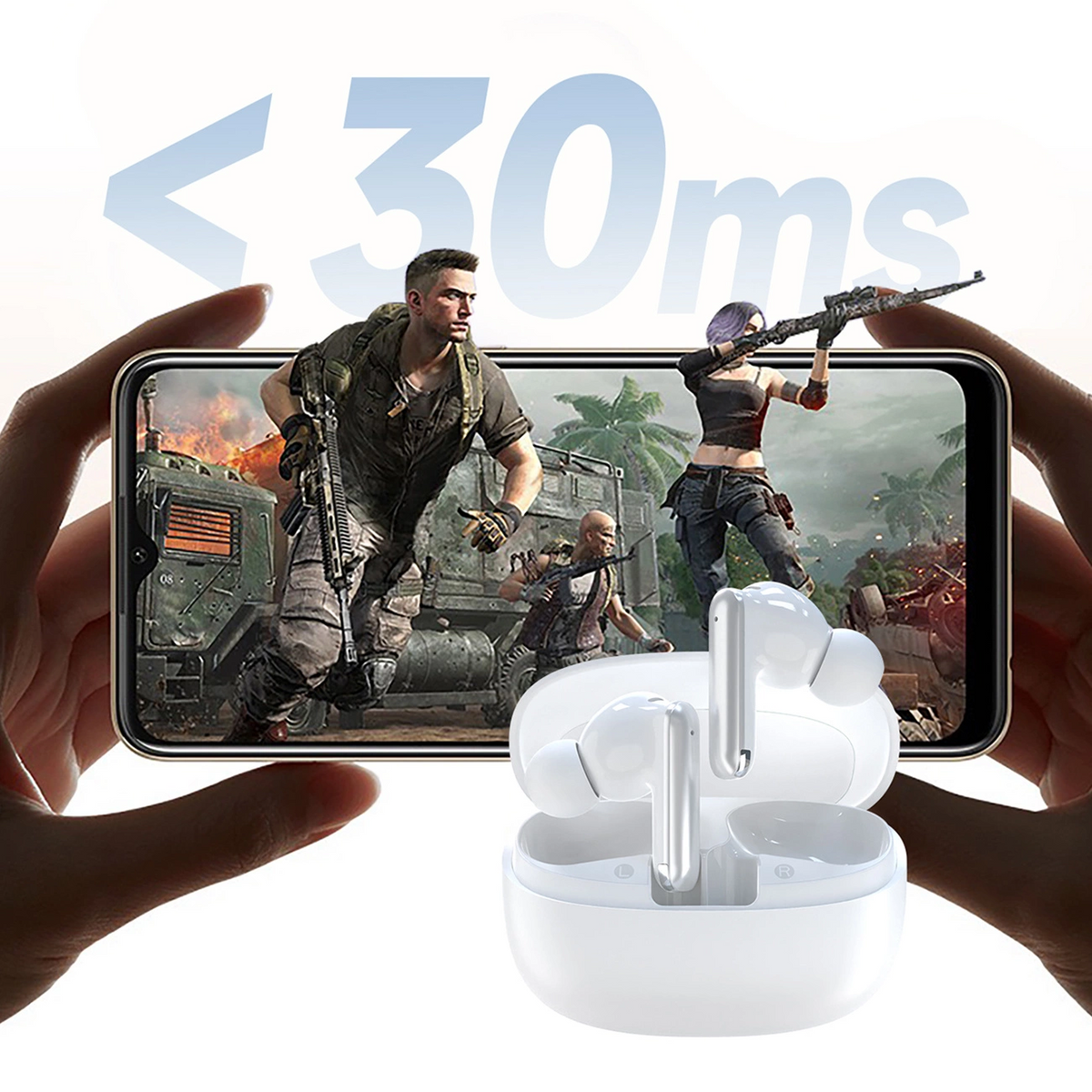 Handsfree Bluetooth Dudao U21, TWS, ANC, Bijela