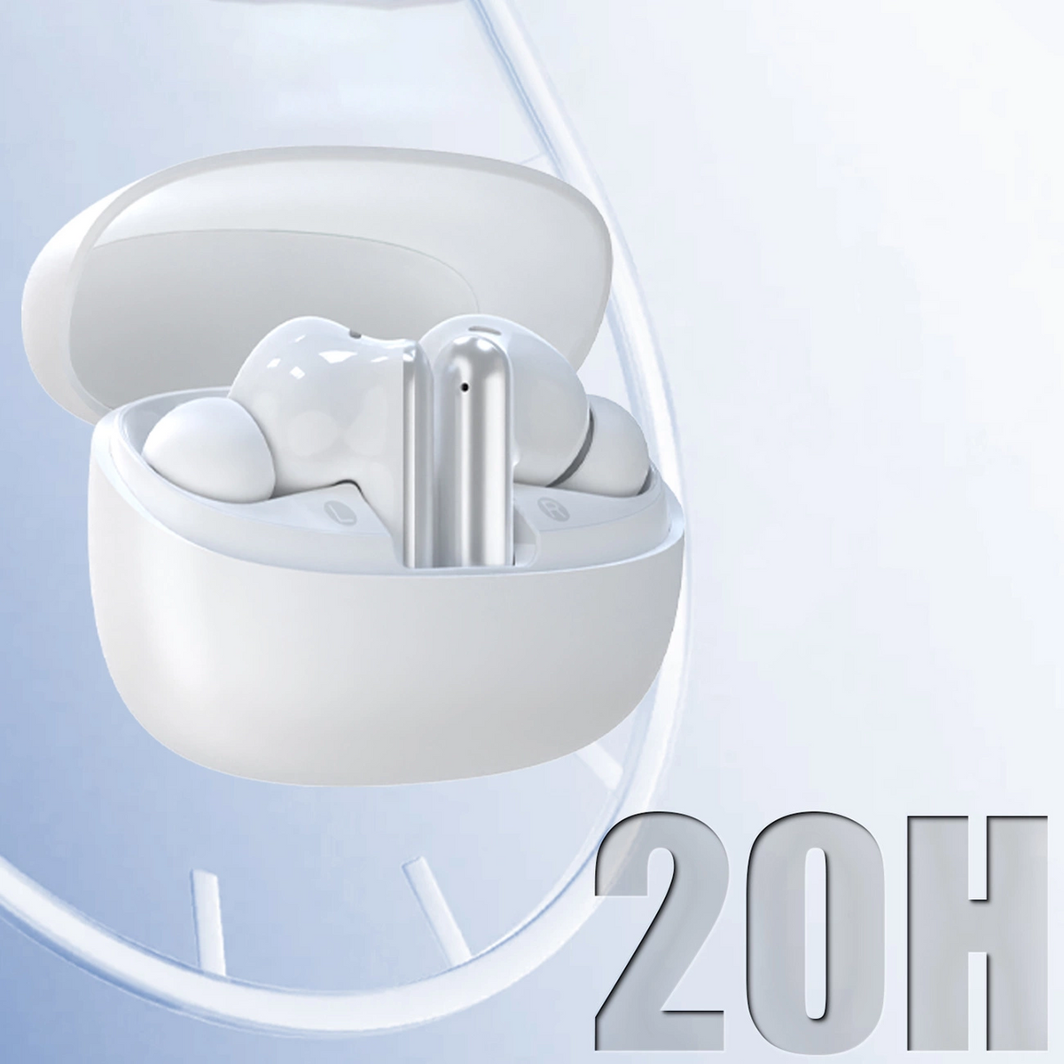 Handsfree Bluetooth Dudao U21, TWS, ANC, Bijela